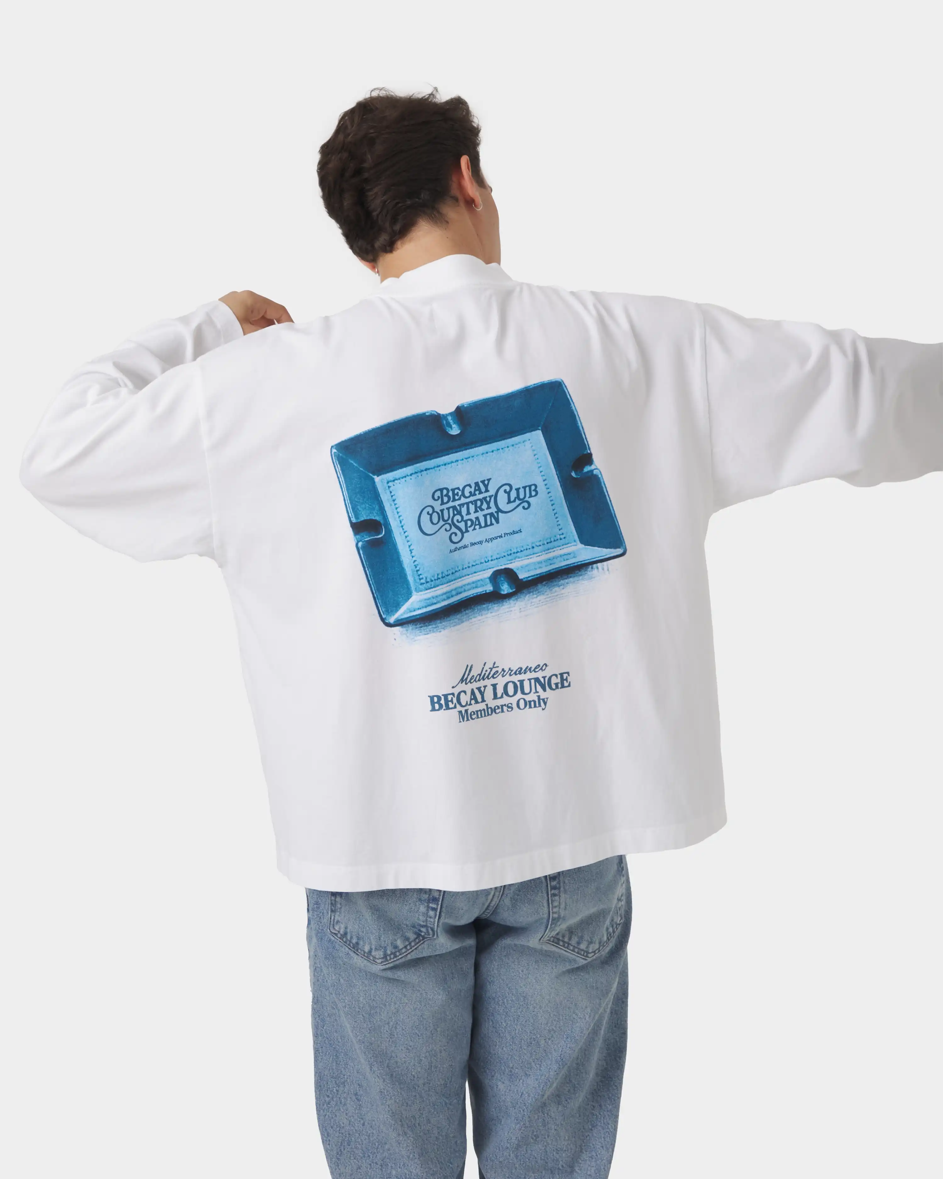 Ashtray Longsleeve W&B - Image 7