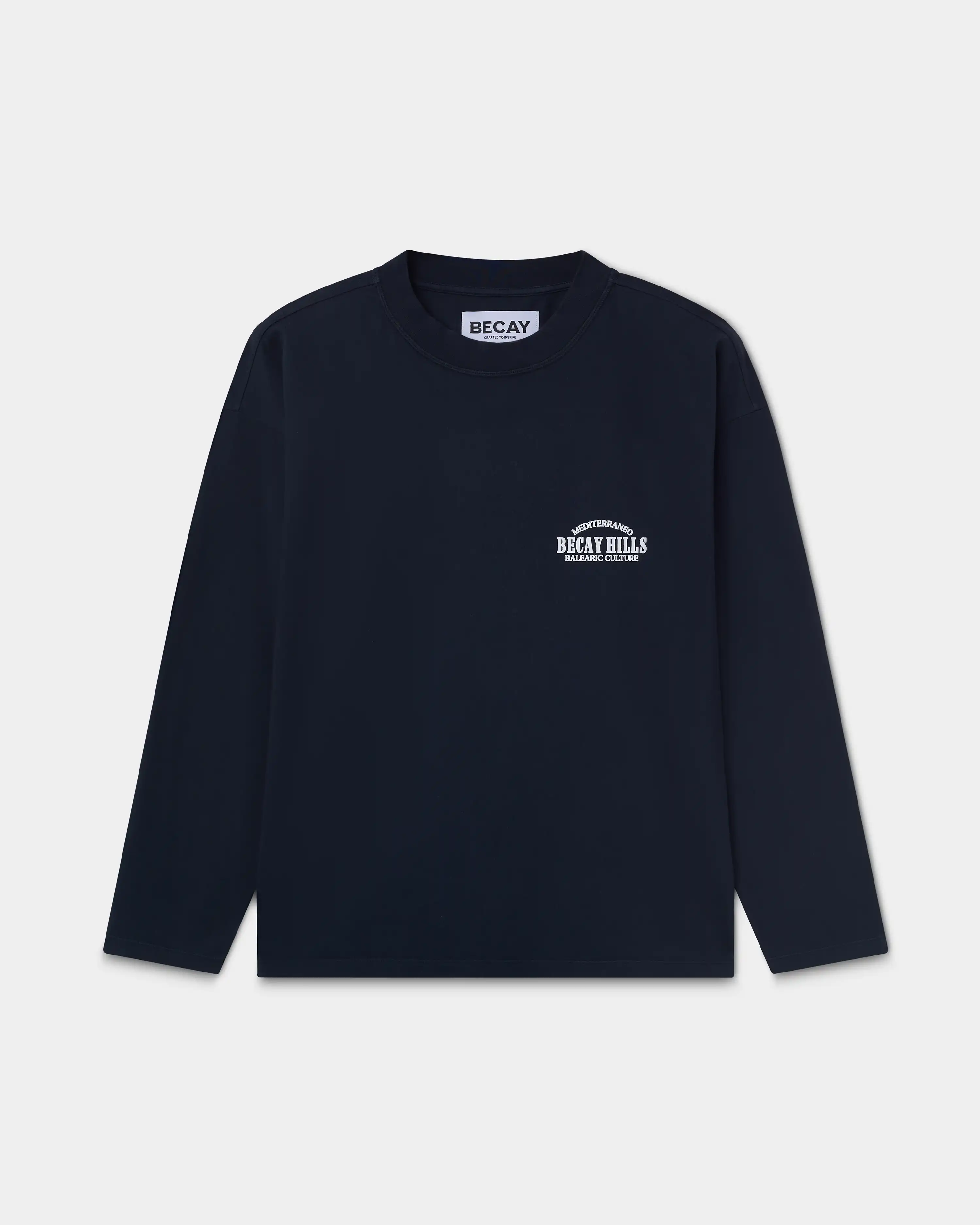 Hills Longsleeve Navy - Image 2