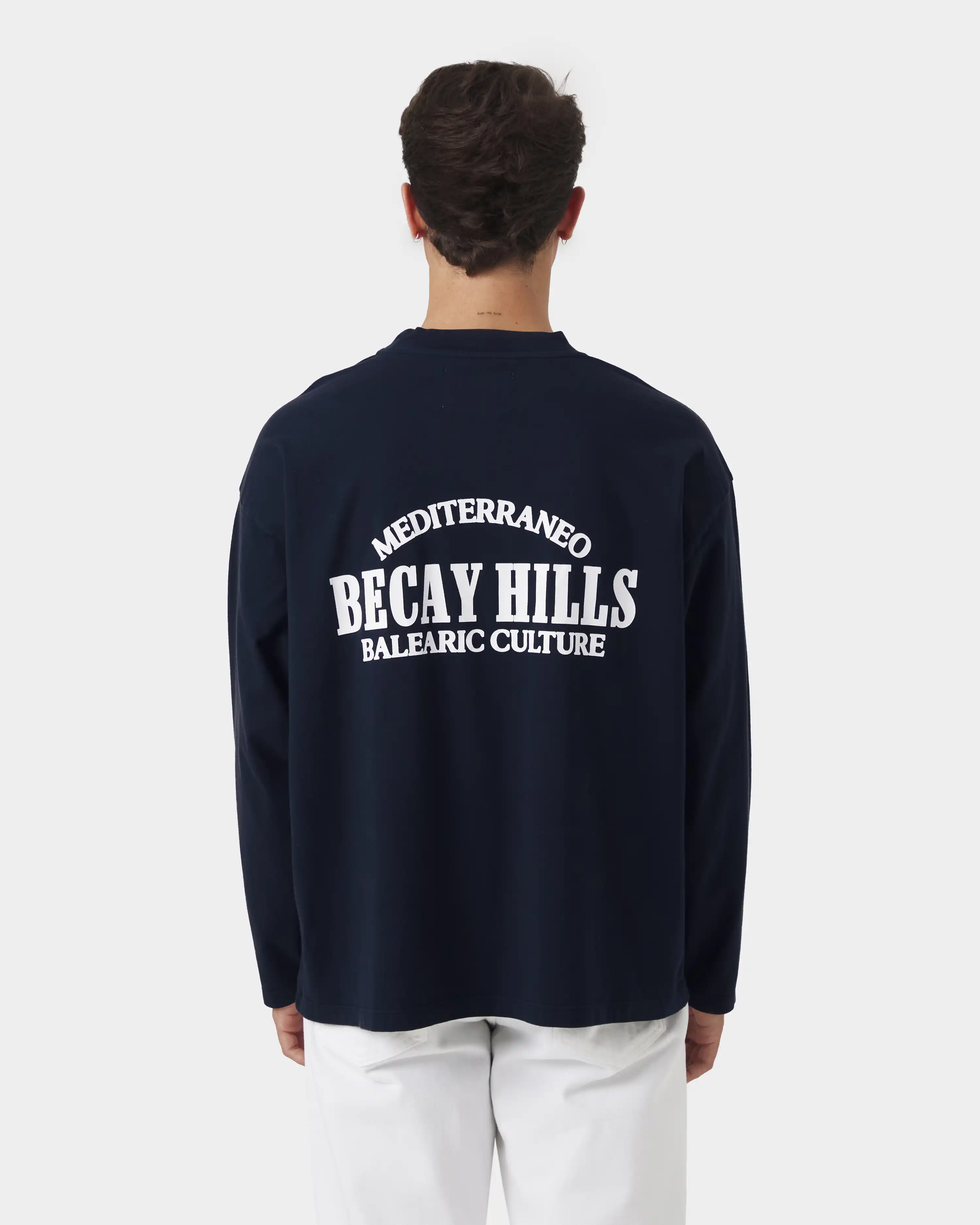 Hills Longsleeve Navy - Image 3