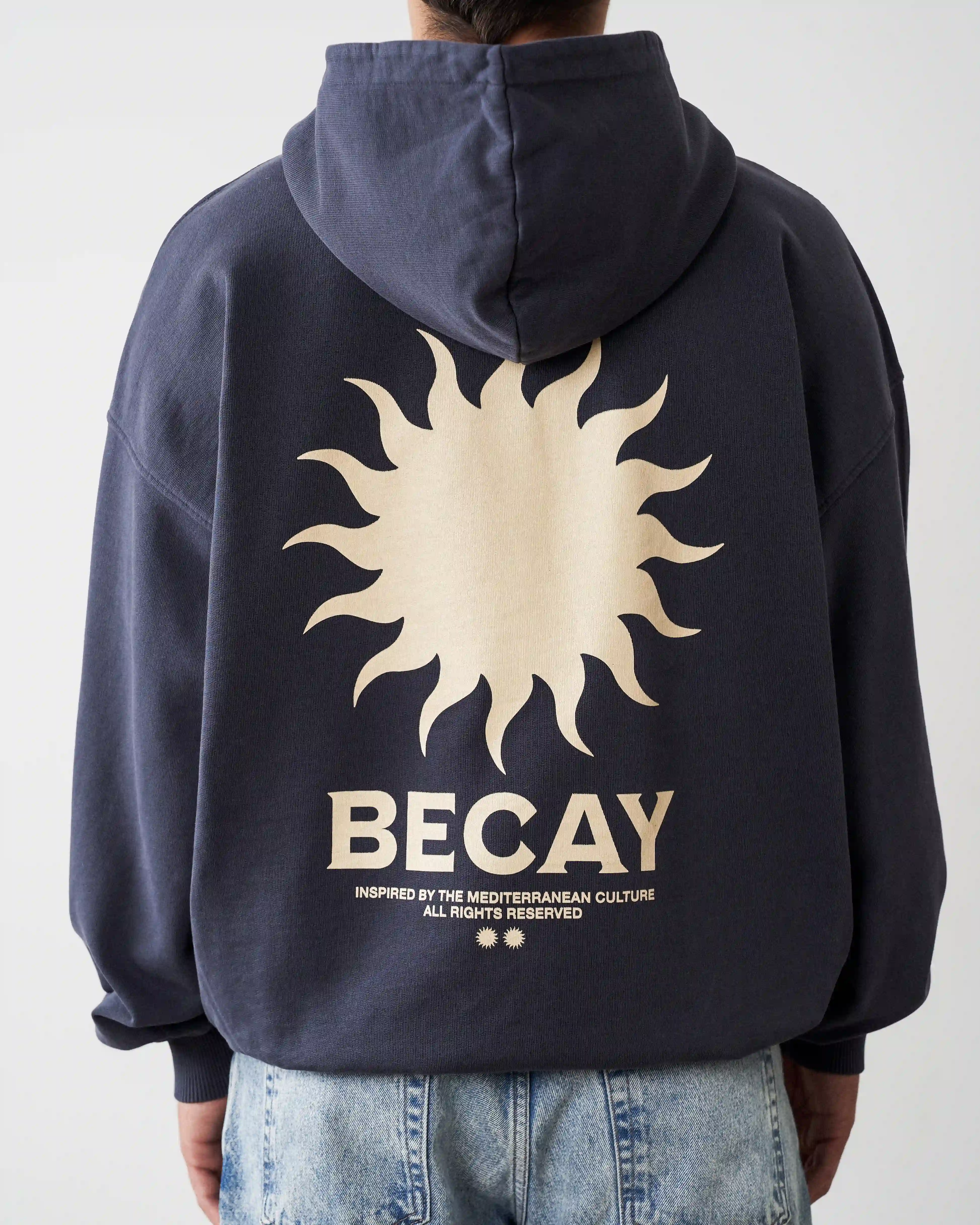 Ibiza 97 Hoodie Blue - Image 3