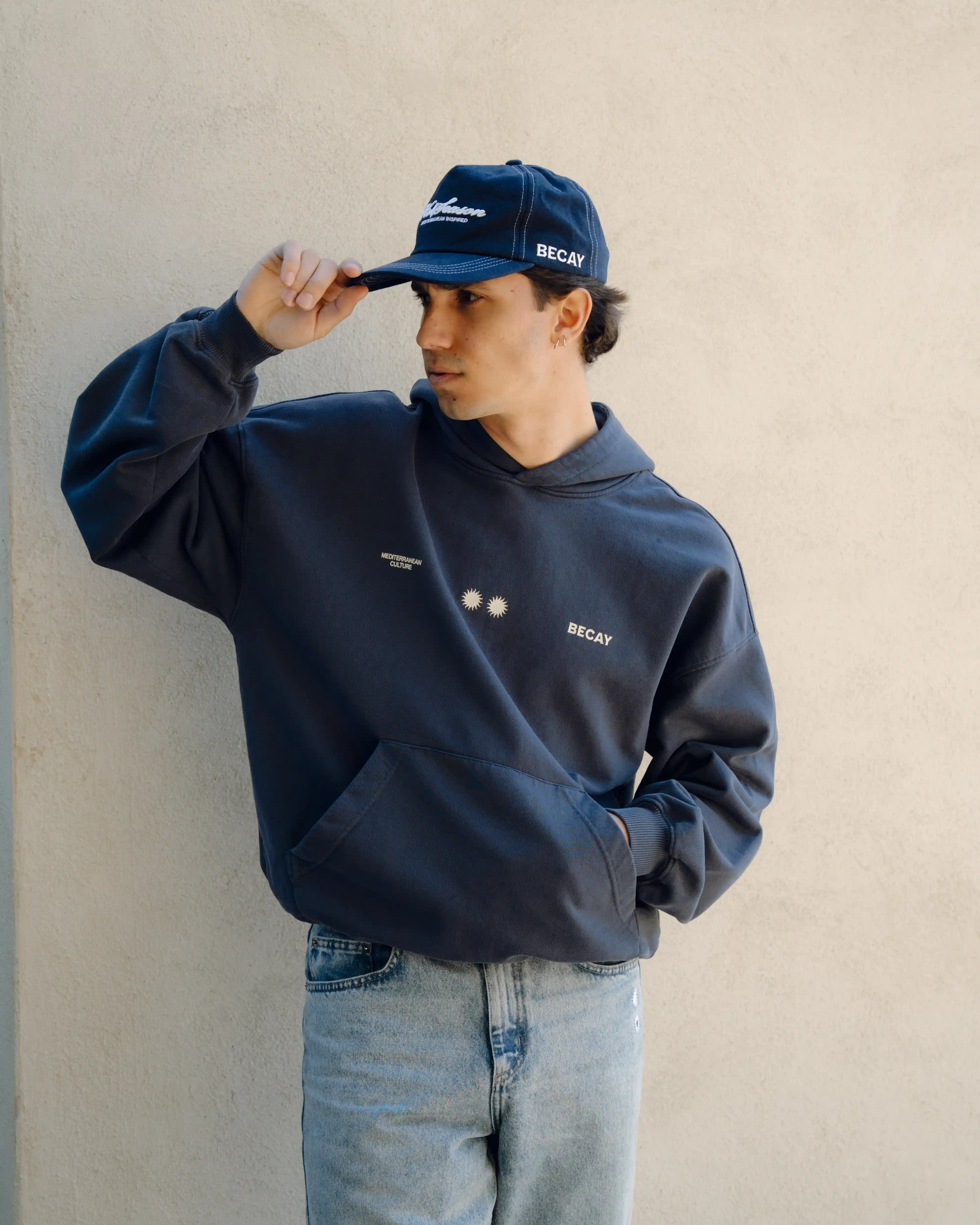 Ibiza 97 Hoodie Blue - Image 6
