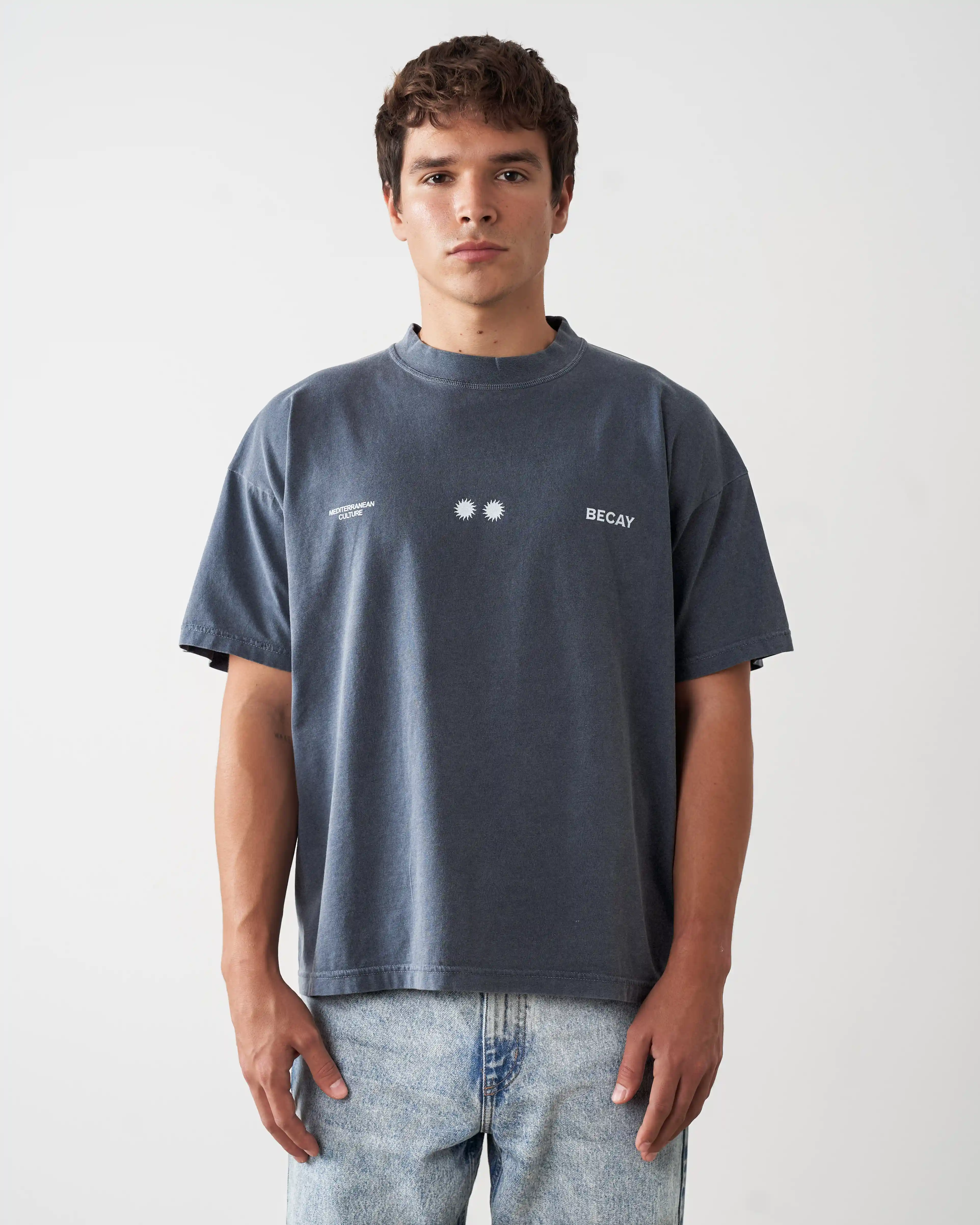 Icon T-Shirt Blue - Image 6