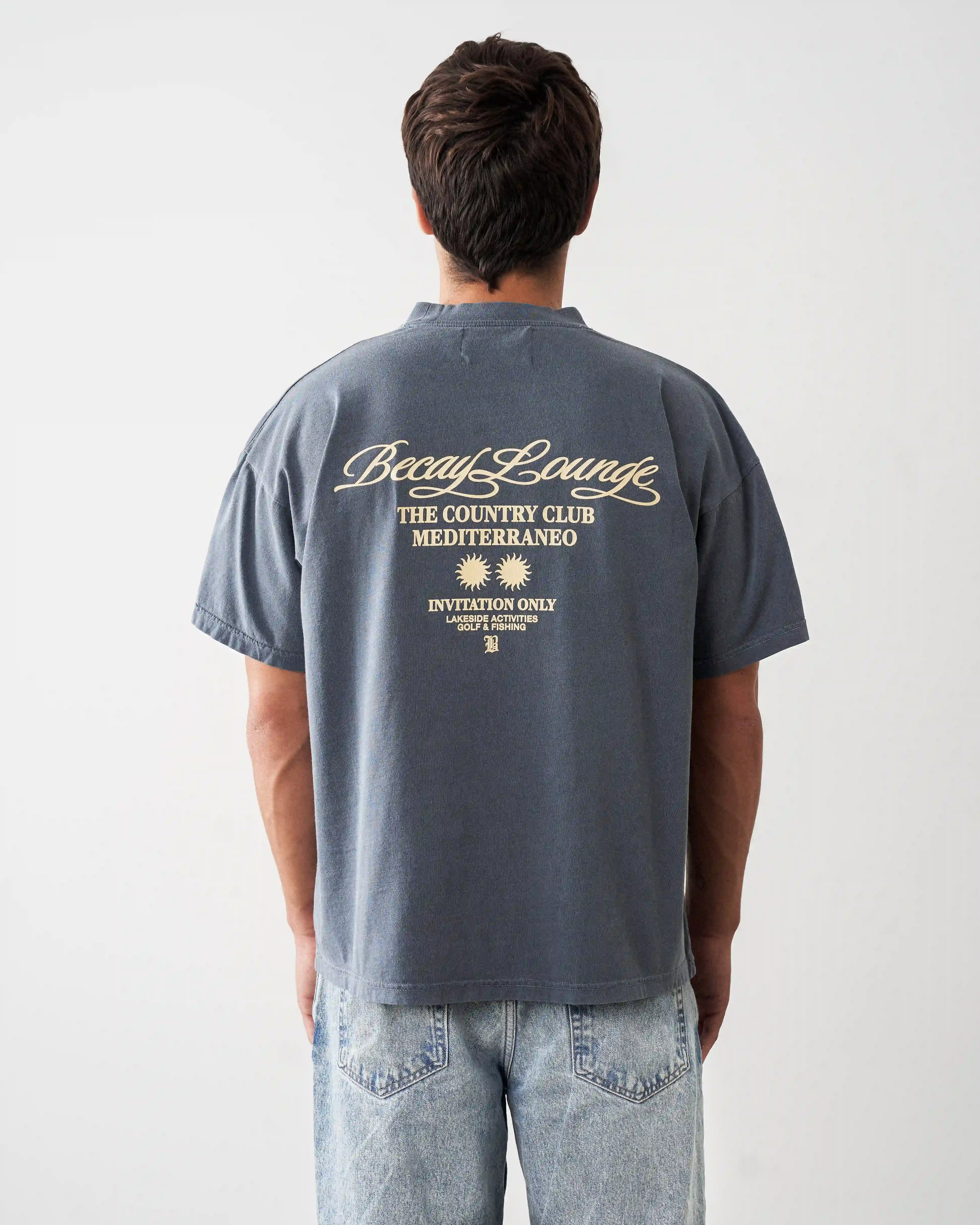 Club T-Shirt Blue - Image 5