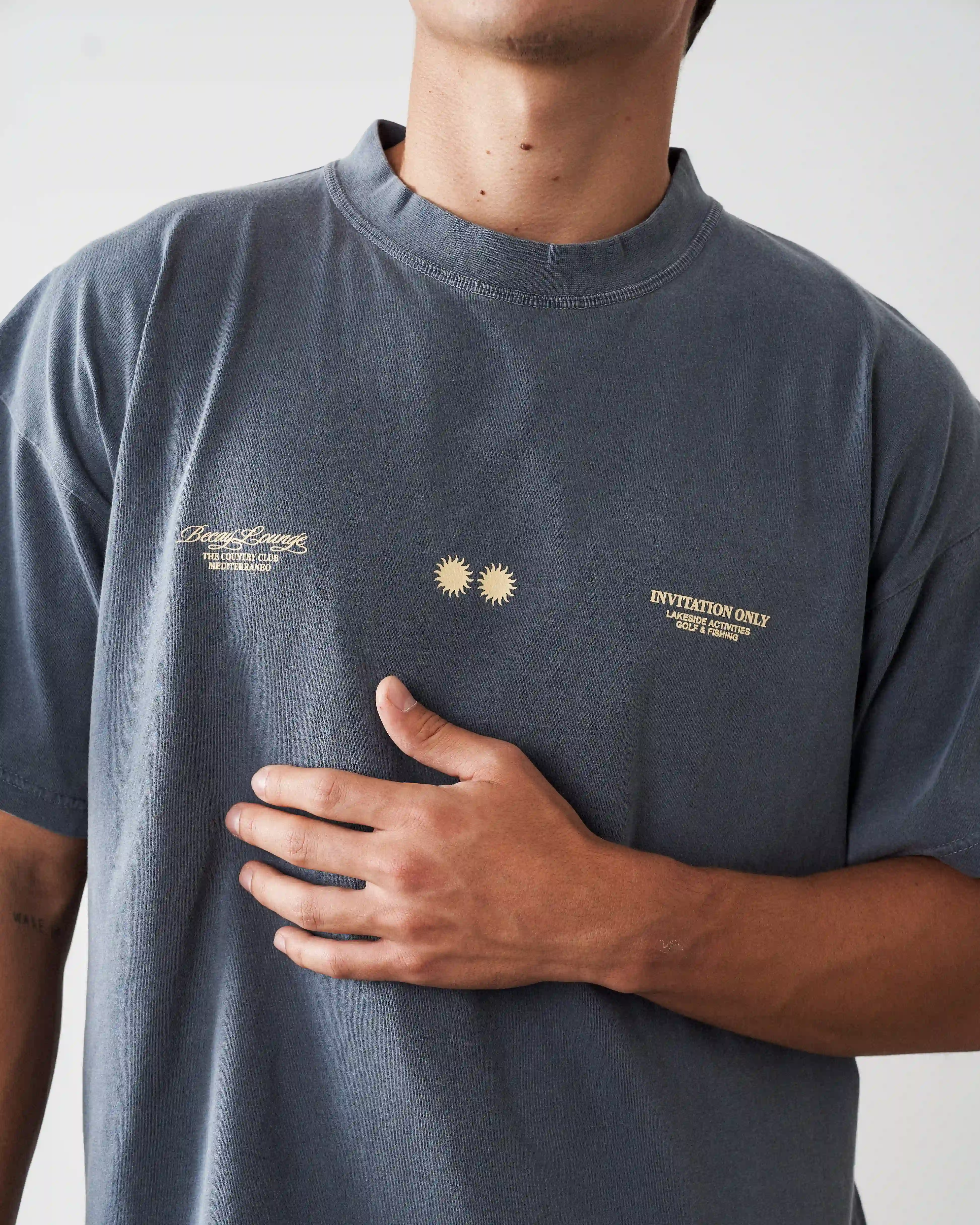 Club T-Shirt Blue - Image 6