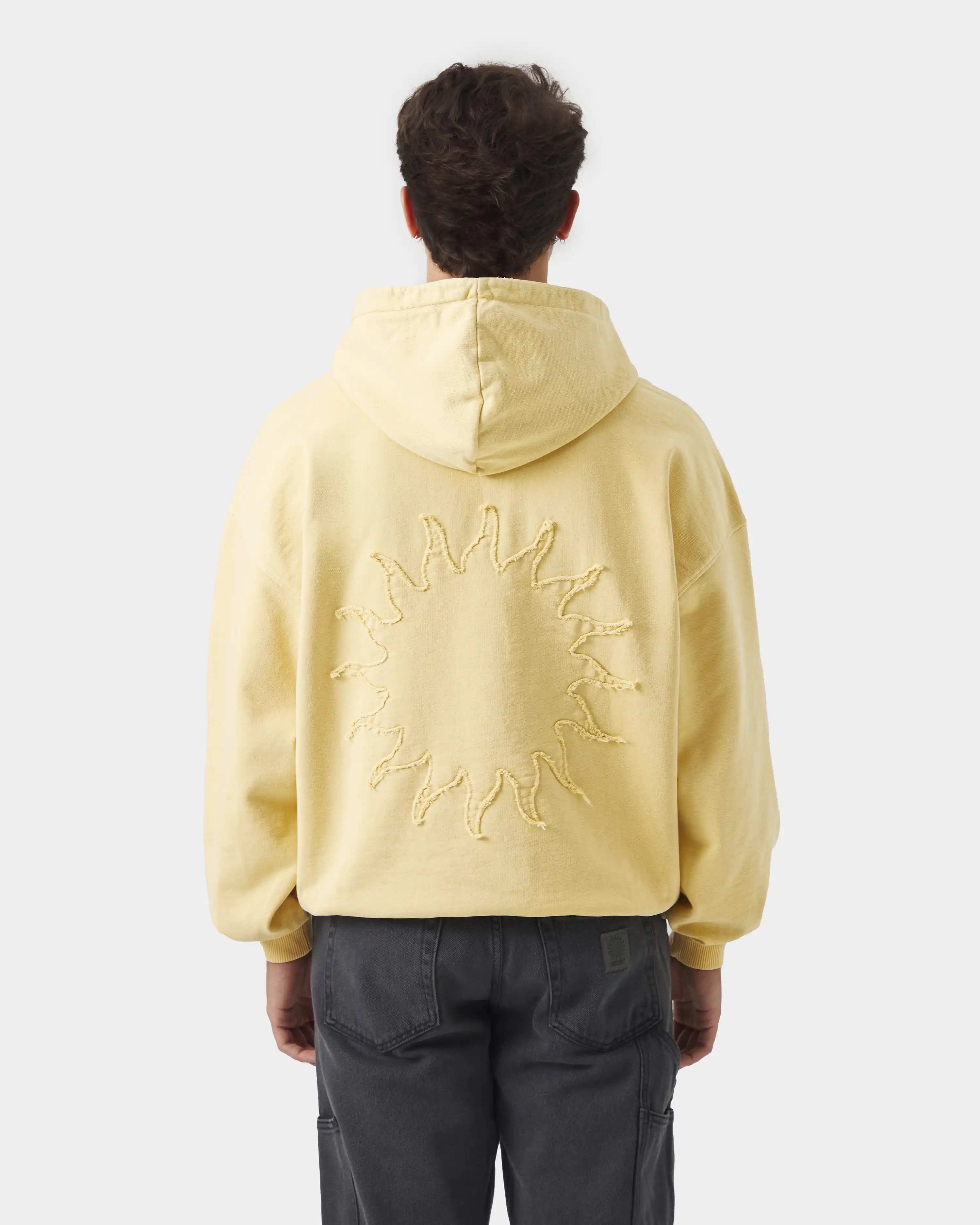 Sun Hoodie Yellow - Image 3